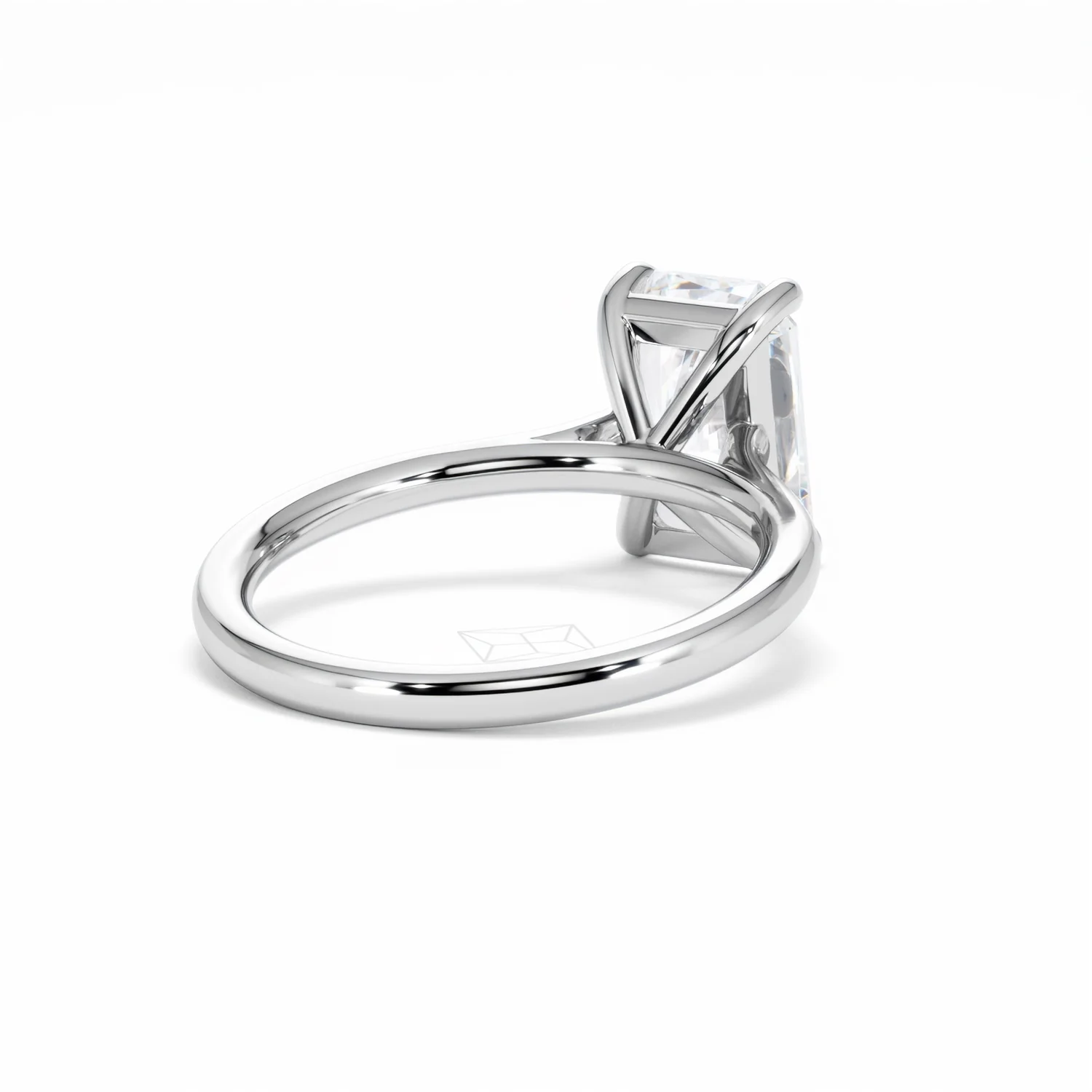 Amora Radiant 3.00ct Lab Diamond Engagement Ring G/VS1 Set in 18K White Gold - Image 41