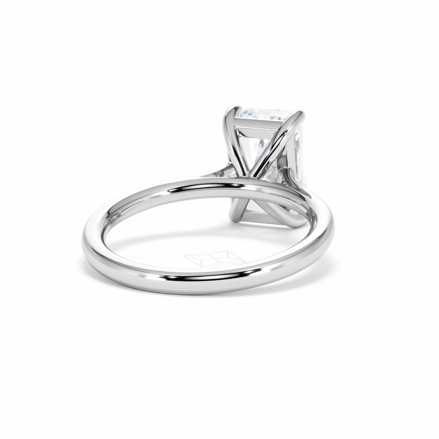 Amora Radiant 3.00ct Lab Diamond Engagement Ring G/VS1 Set in 18K White Gold - Image 43
