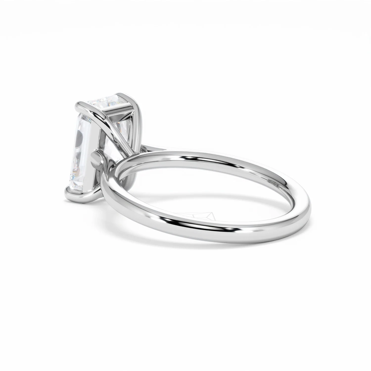 Amora Radiant 3.00ct Lab Diamond Engagement Ring G/VS1 Set in 18K White Gold - Image 59