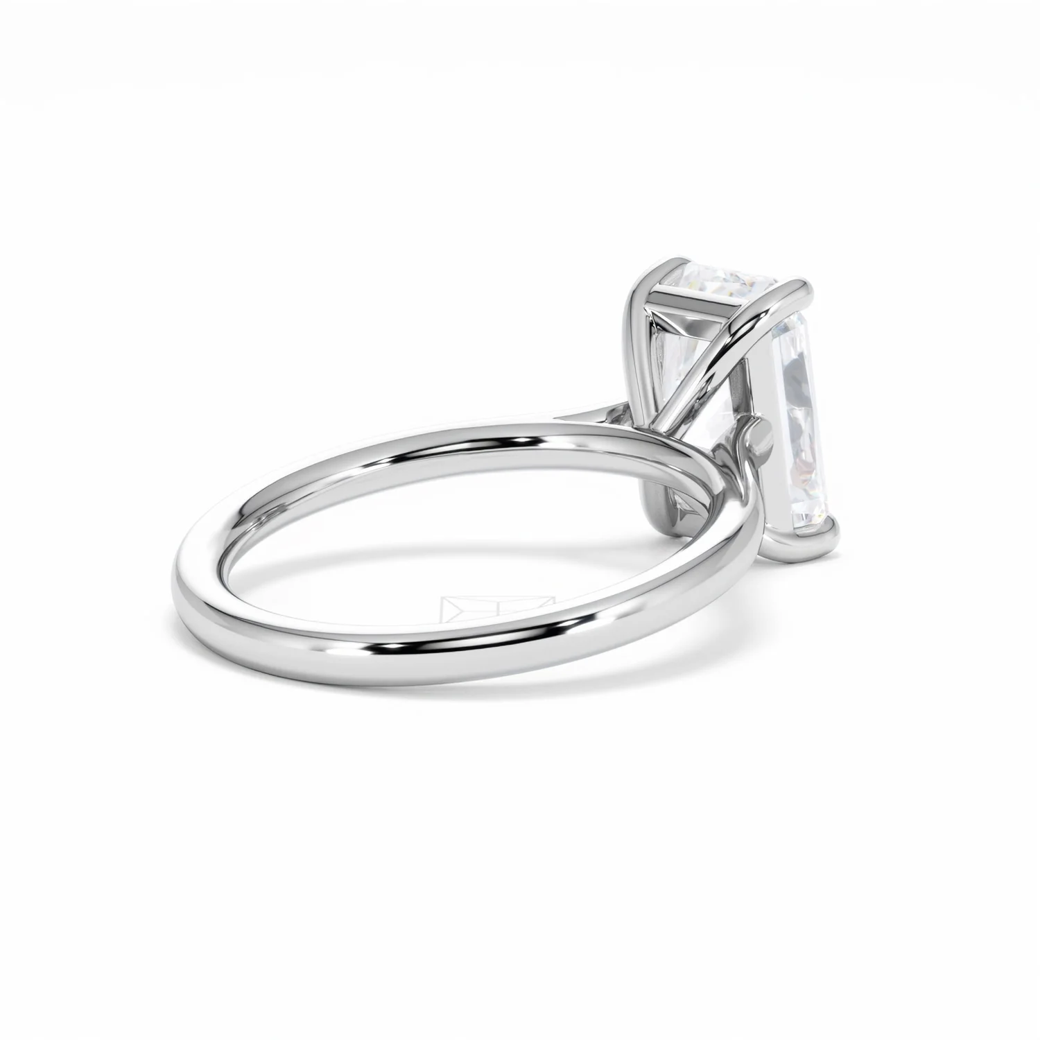 Amora Radiant 3.00ct Lab Diamond Engagement Ring G/VS1 Set in Platinum - Image 38