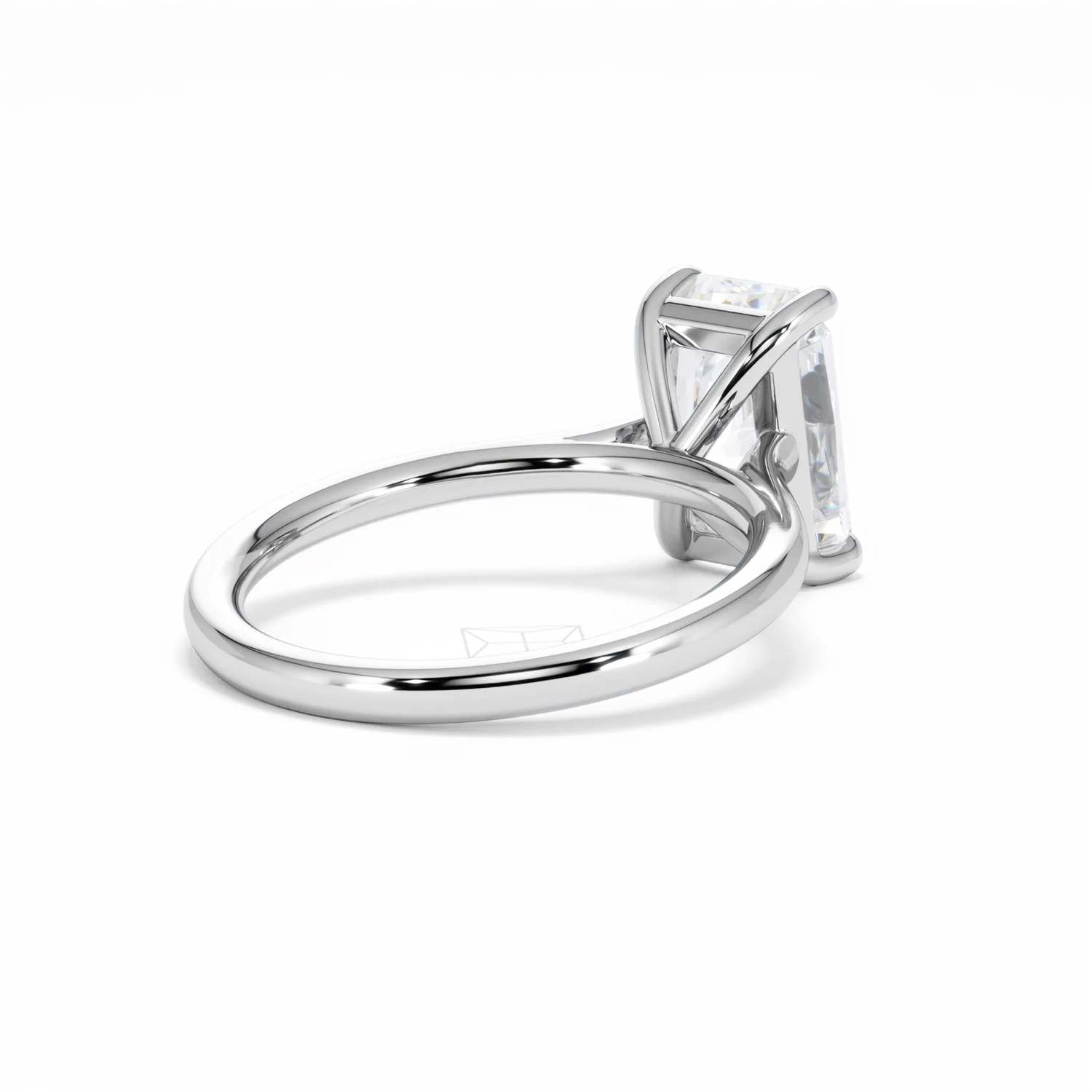 Amora Radiant 3.00ct Lab Diamond Engagement Ring G/VS1 Set in Platinum - Image 39