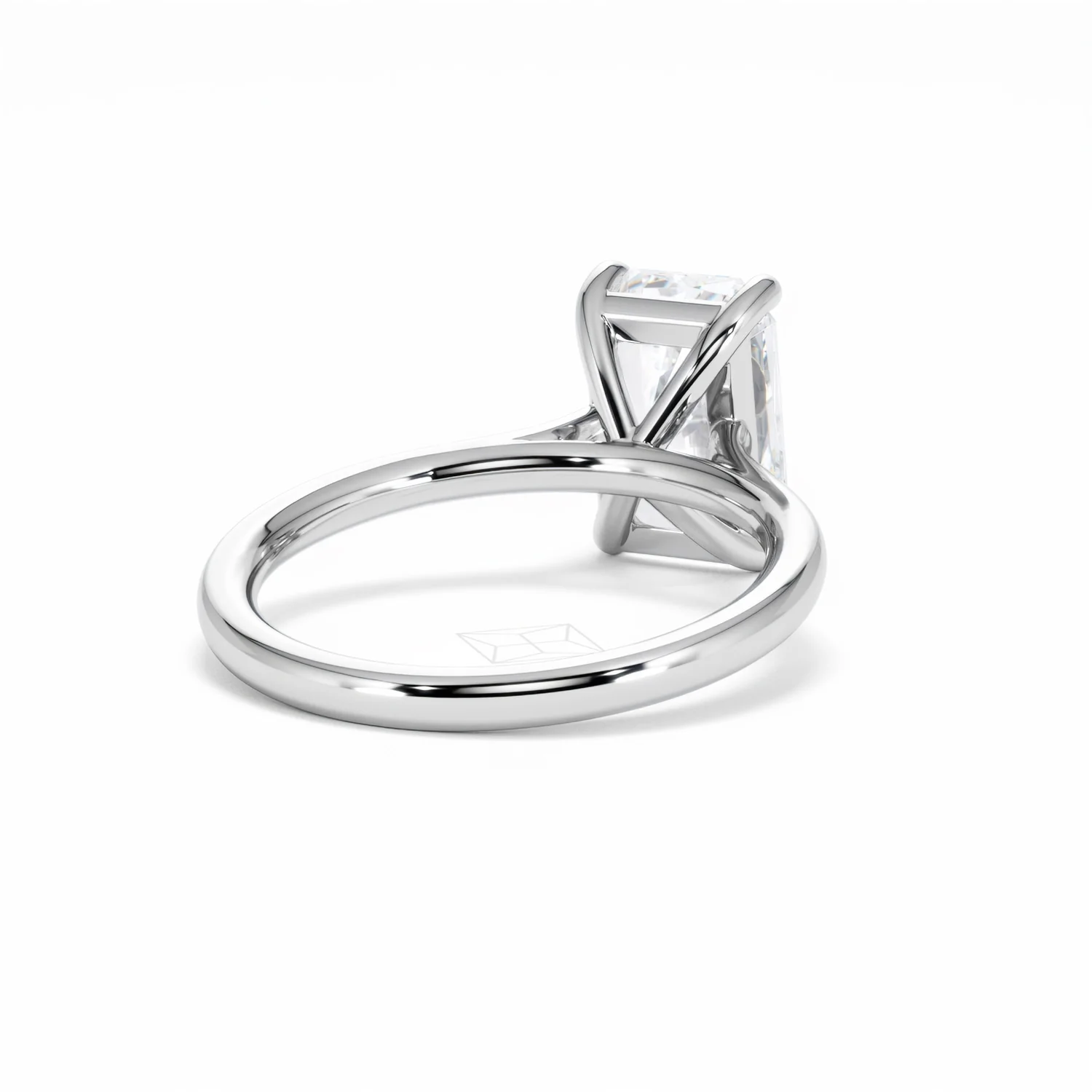 Amora Radiant 3.00ct Lab Diamond Engagement Ring G/VS1 Set in Platinum - Image 42