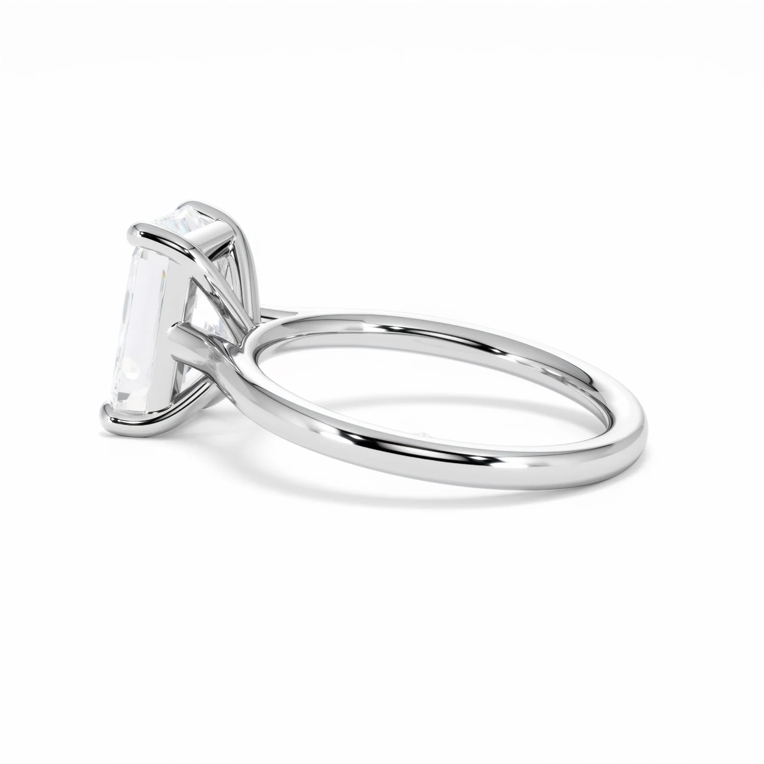 Amora Radiant 3.00ct Lab Diamond Engagement Ring G/VS1 Set in Platinum - Image 63
