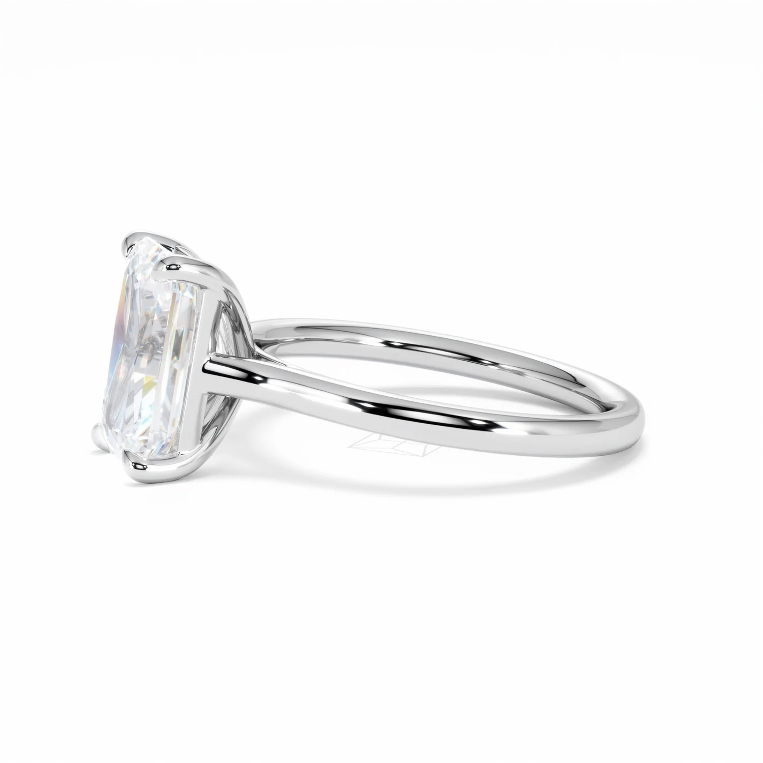 Amora Radiant 3.00ct Lab Diamond Engagement Ring G/VS1 Set in Platinum - Image 72