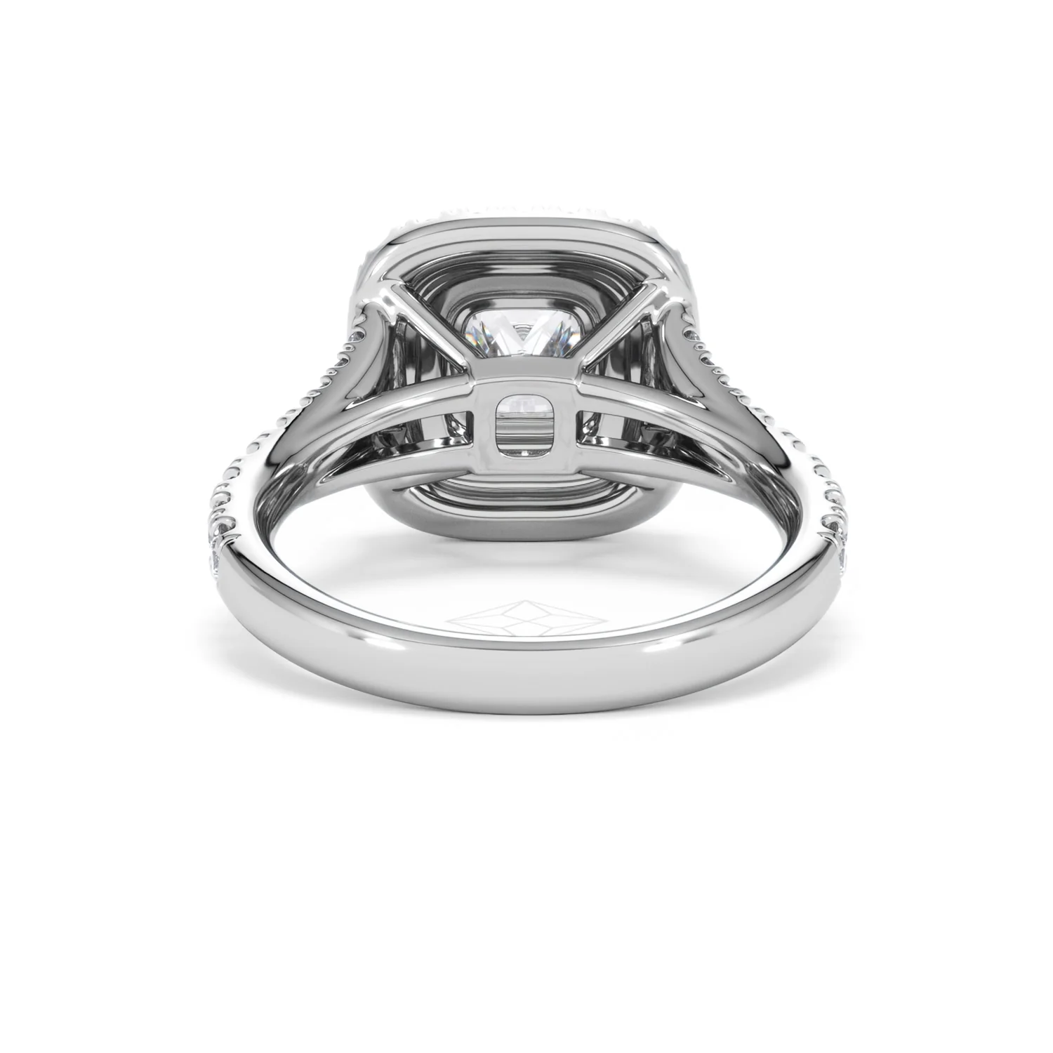 Anastasia GIA Diamond Halo Engagement Ring 18K White Gold 1.85ct G/VS2 - Image 48
