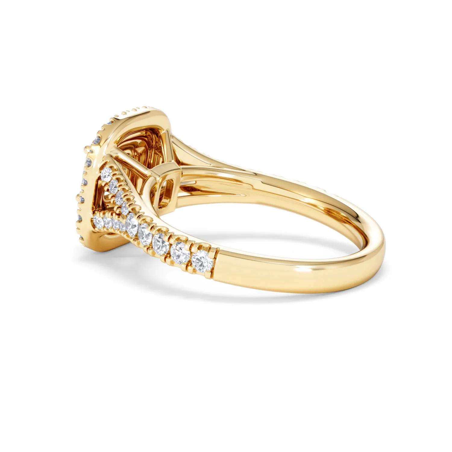 Anastasia Diamond Halo Engagement Ring in 18K Gold 1.30ct G/VS2 - Image 61