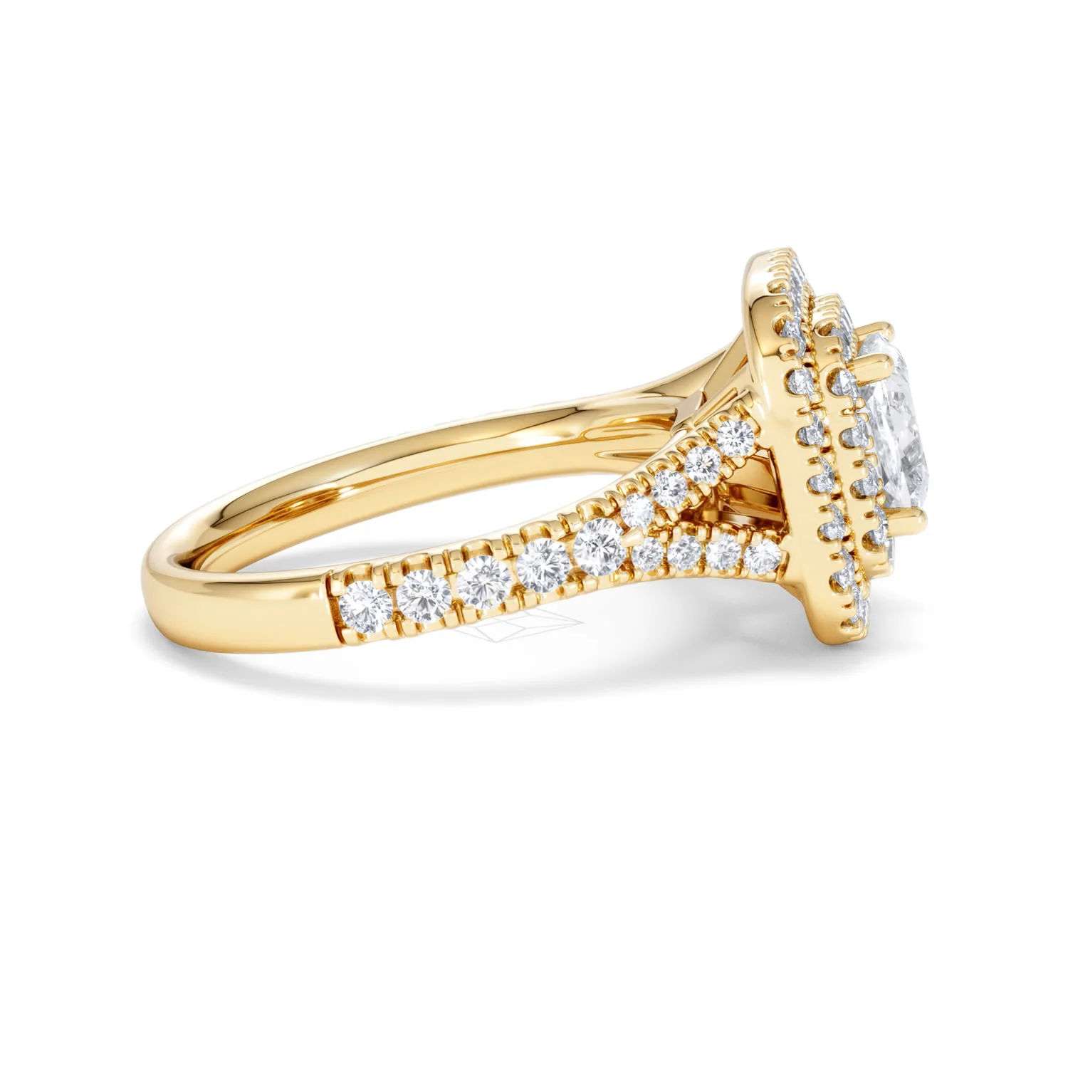 Anastasia GIA Diamond Halo Engagement Ring in 18K Gold 1.85ct G/VS2 - Image 27