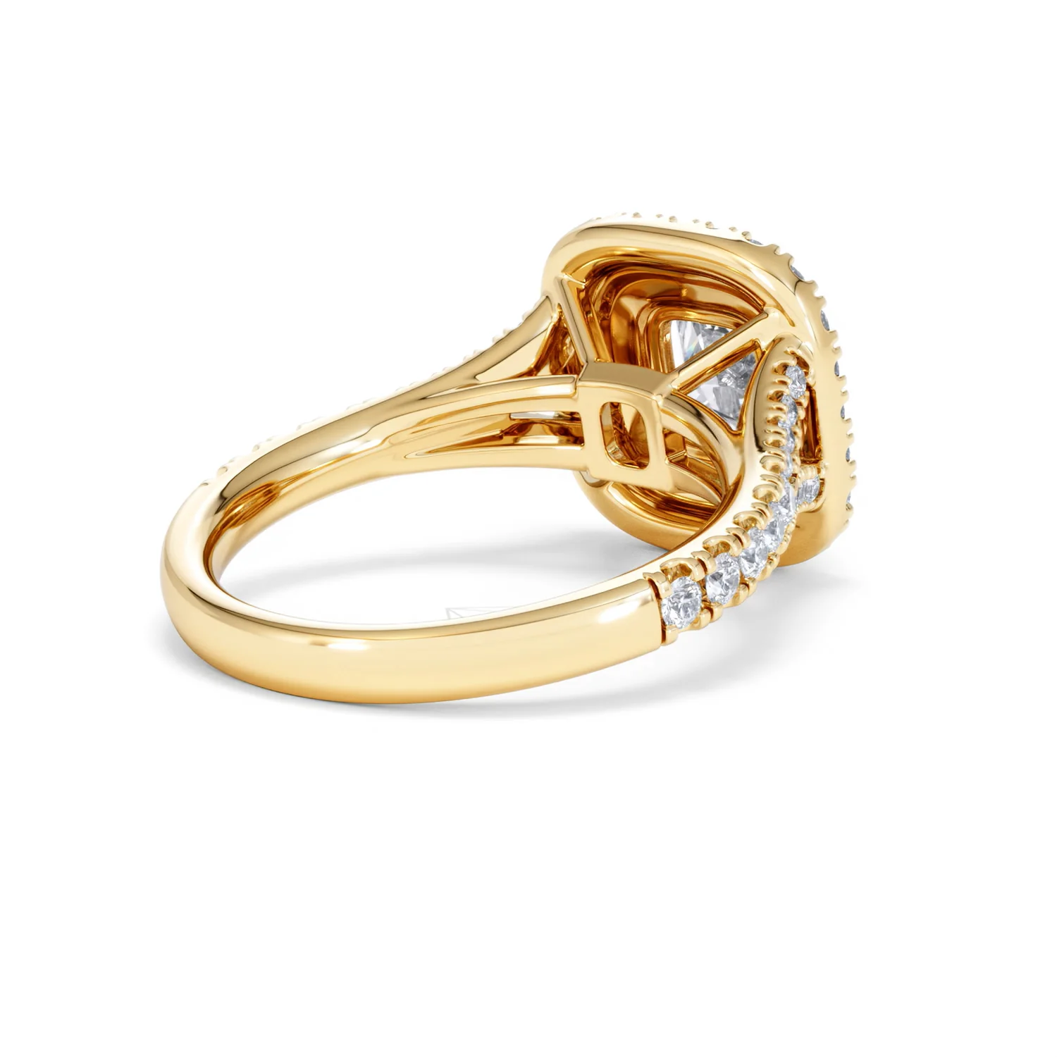 Anastasia GIA Diamond Halo Engagement Ring in 18K Gold 1.85ct G/VS2 - Image 39