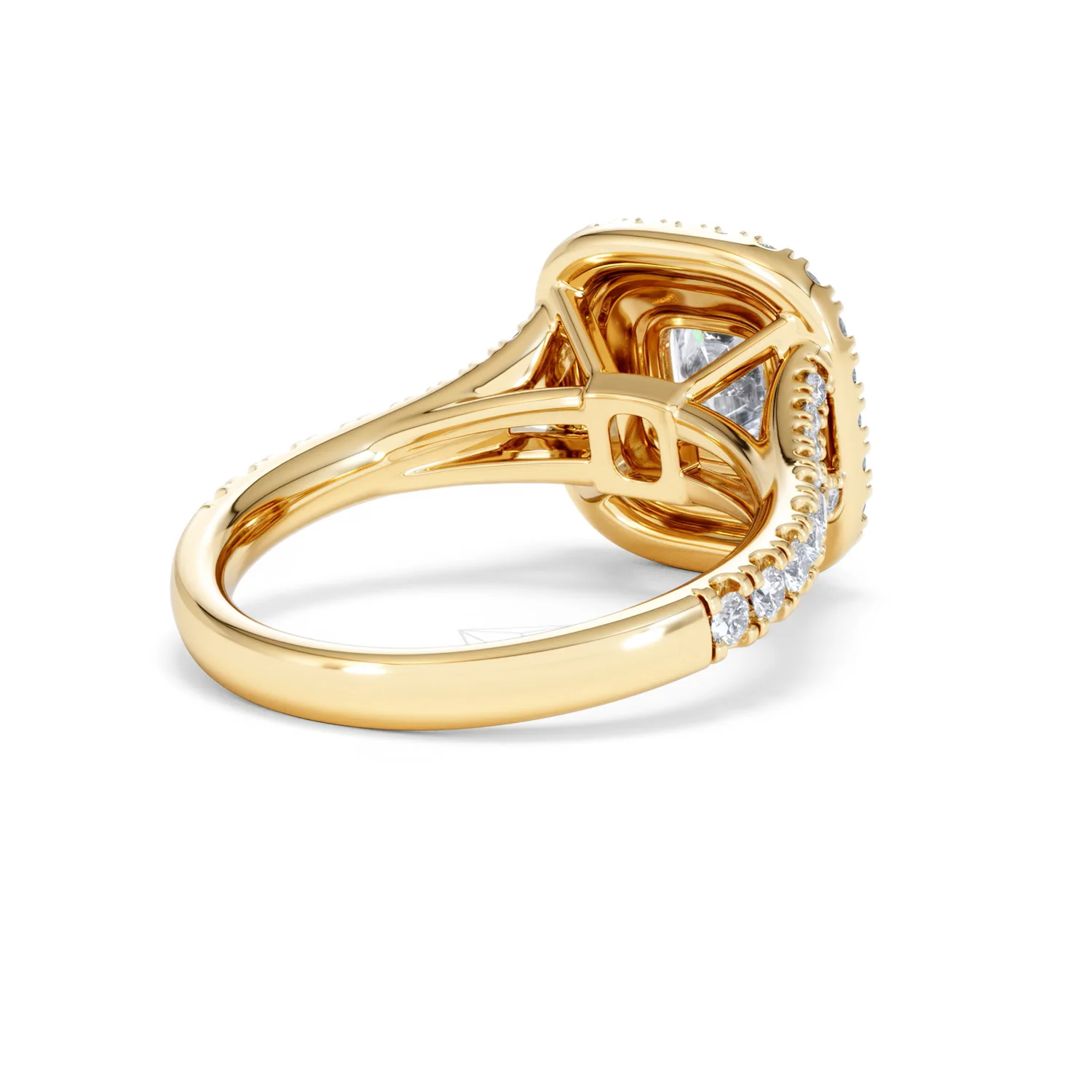 Anastasia GIA Diamond Halo Engagement Ring in 18K Gold 1.85ct G/VS2 - Image 40