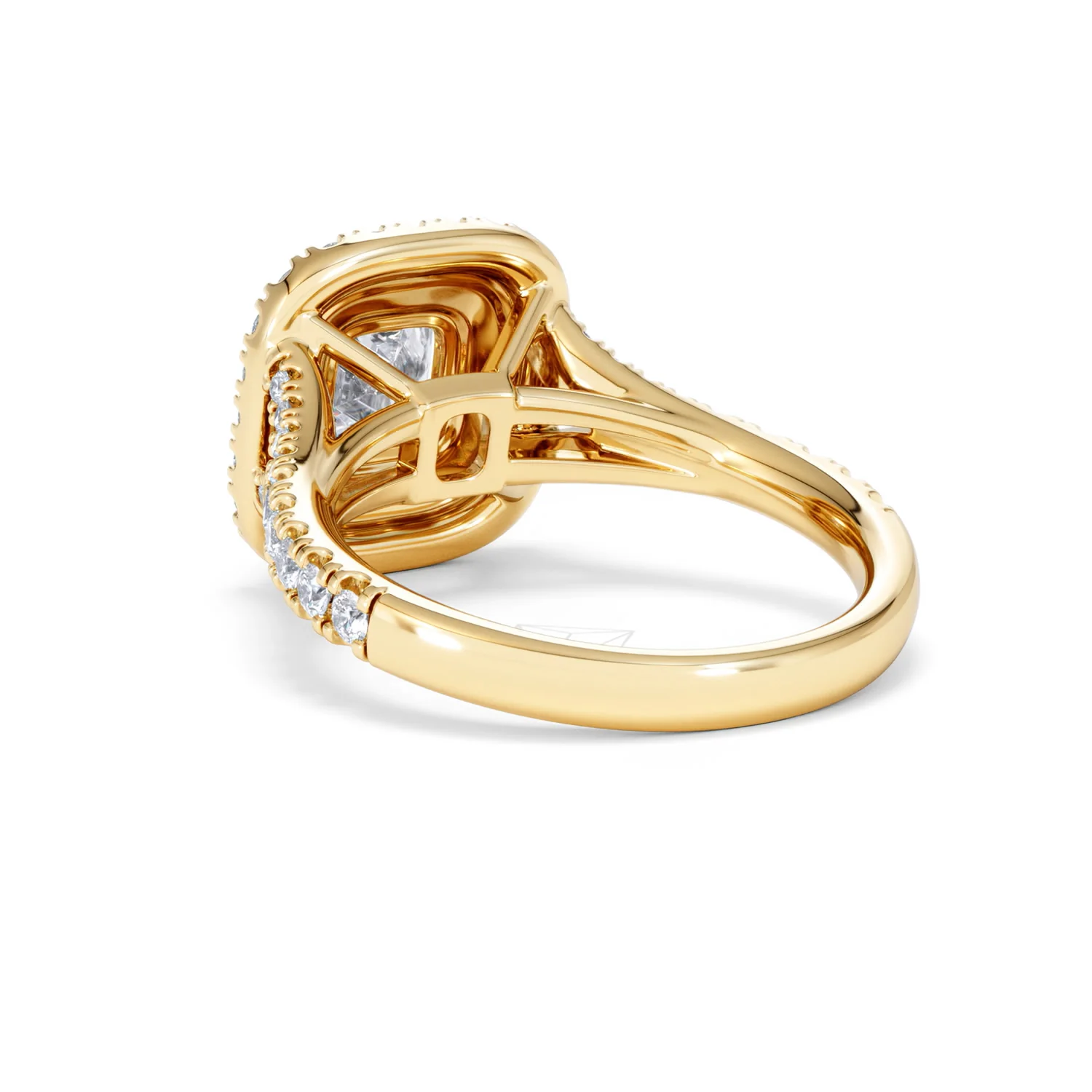 Anastasia GIA Diamond Halo Engagement Ring in 18K Gold 1.85ct G/VS2 - Image 55