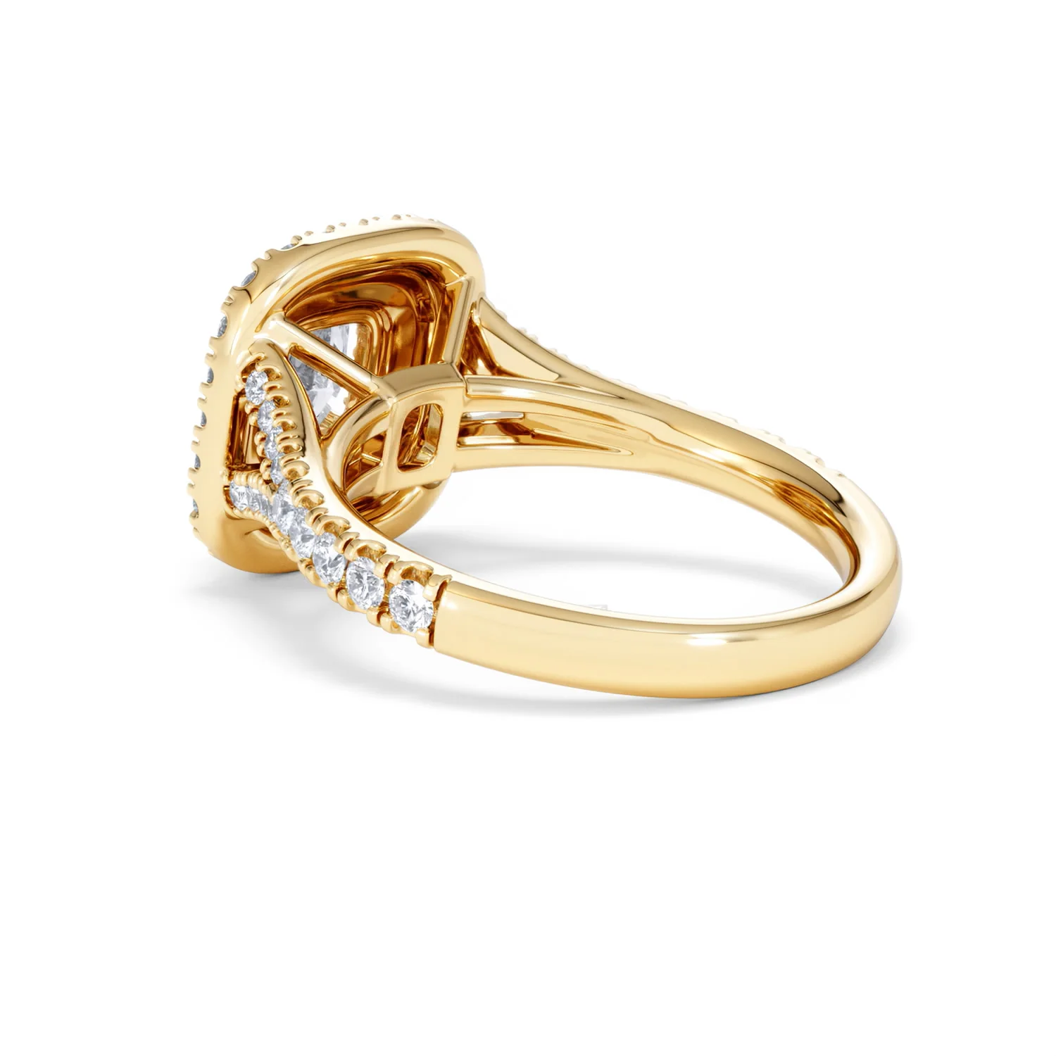 Anastasia GIA Diamond Halo Engagement Ring in 18K Gold 1.85ct G/VS2 - Image 58