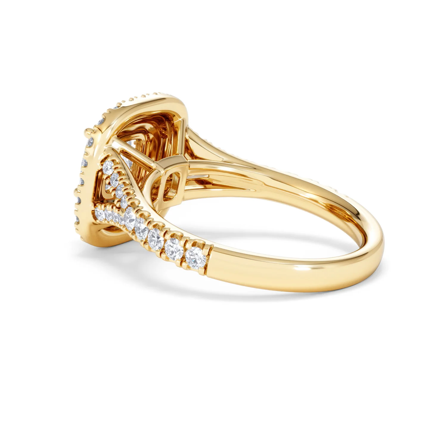 Anastasia GIA Diamond Halo Engagement Ring in 18K Gold 1.85ct G/VS2 - Image 60