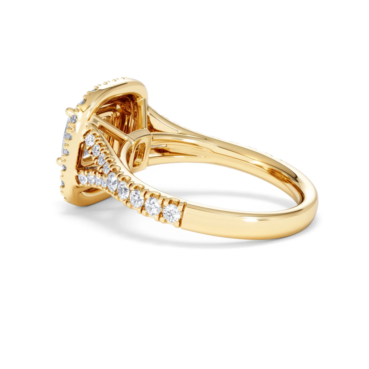 Anastasia GIA Diamond Halo Engagement Ring in 18K Gold 1.85ct G/VS2 - Image 61