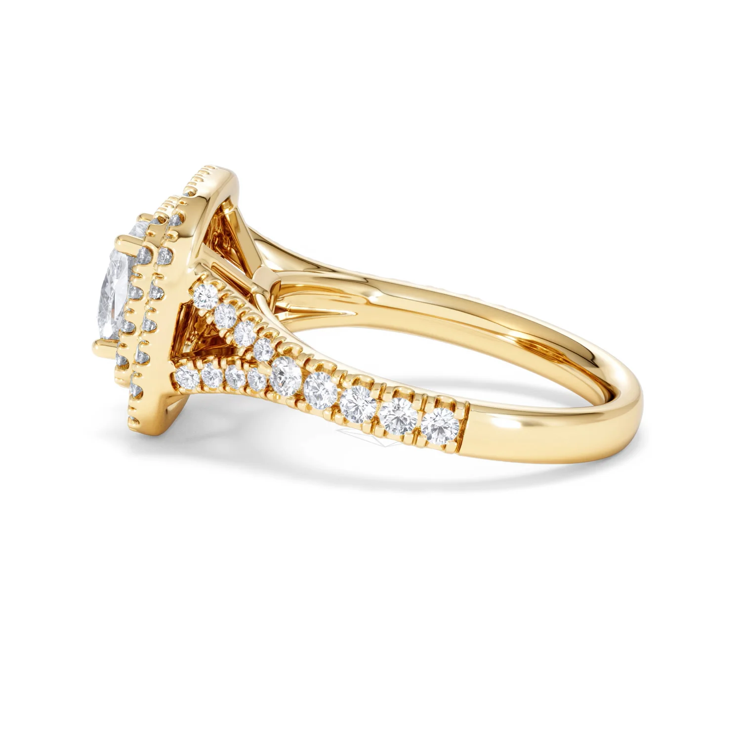 Anastasia GIA Diamond Halo Engagement Ring in 18K Gold 1.85ct G/VS2 - Image 66
