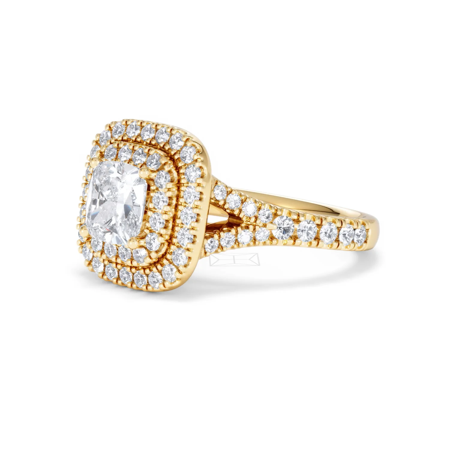 Anastasia GIA Diamond Halo Engagement Ring in 18K Gold 1.85ct G/VS2 - Image 78