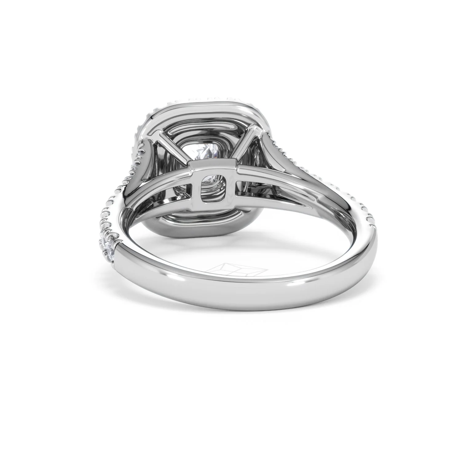 Anastasia GIA Diamond Halo Engagement Ring in Platinum 1.45ct G/VS2 - Image 53