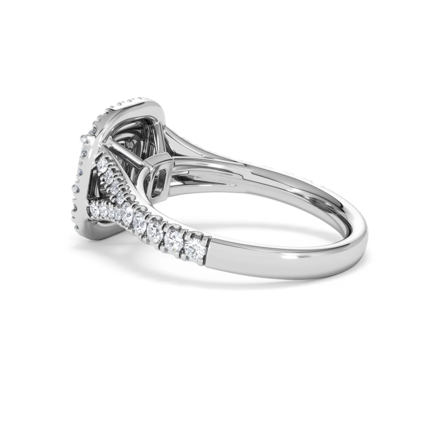 Anastasia GIA Diamond Halo Engagement Ring in Platinum 1.45ct G/VS2 - Image 63