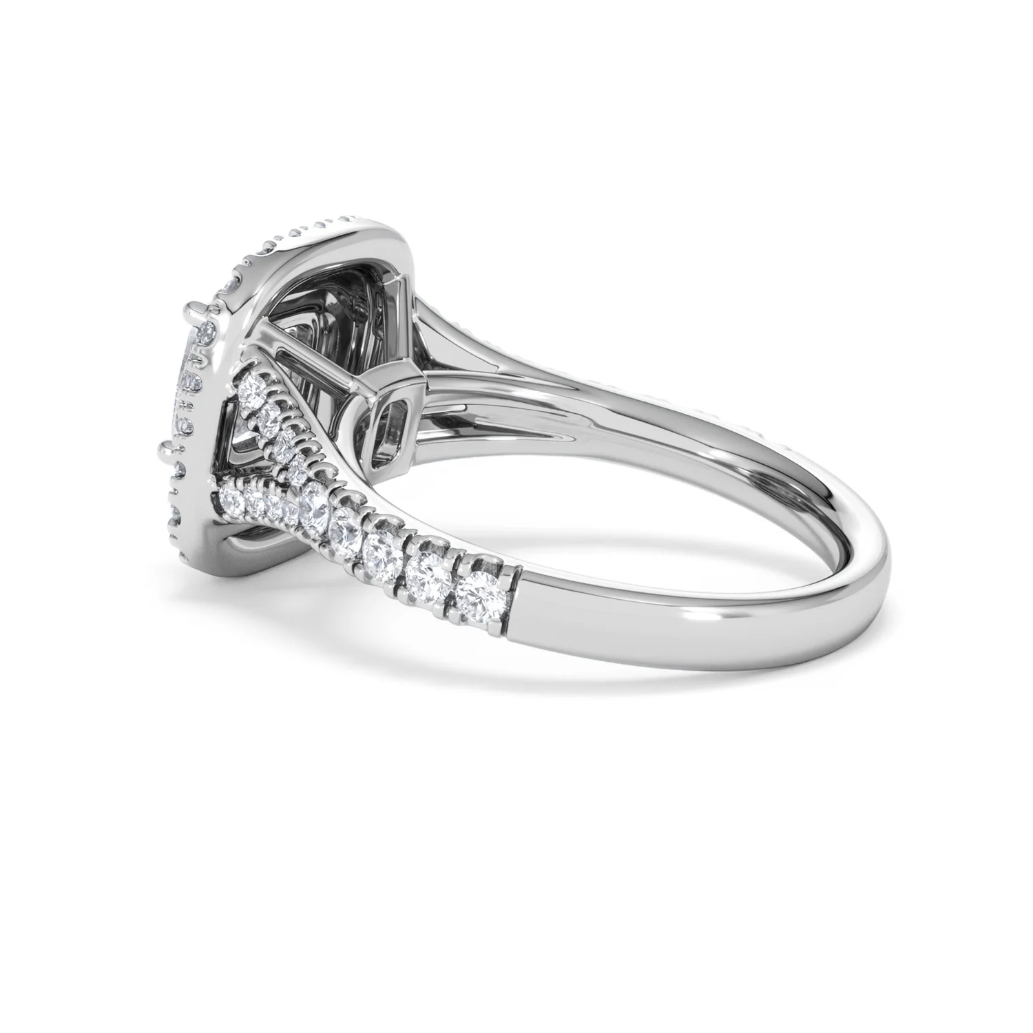 Anastasia GIA Diamond Halo Engagement Ring in Platinum 1.85ct G/VS2 - Image 61