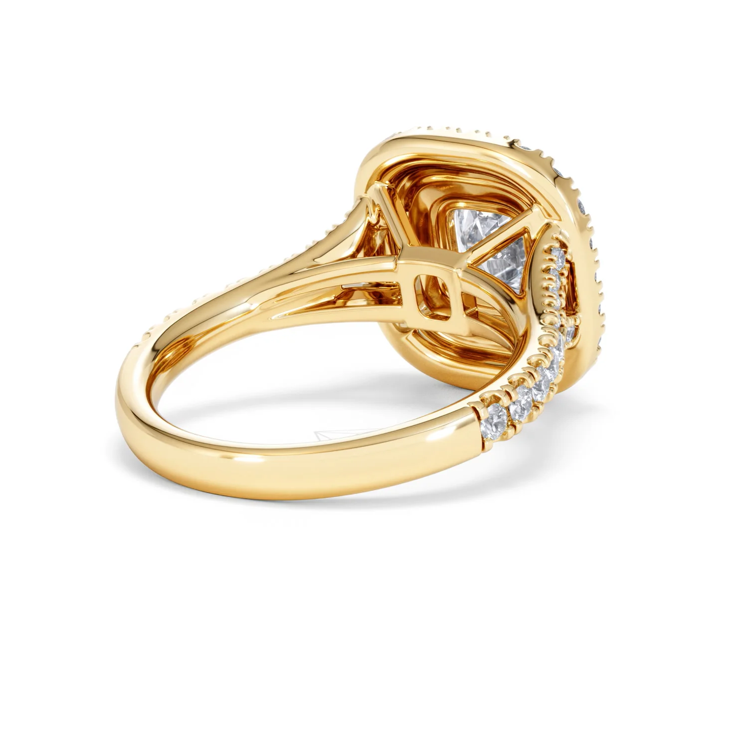 Anastasia Lab Diamond Halo Engagement Ring in 18K Gold 2.15ct F/VS1 - Image 40