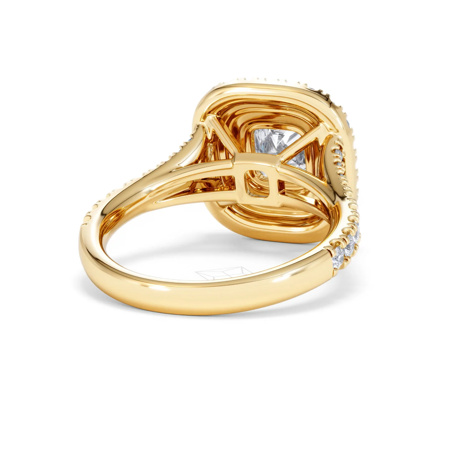 Anastasia Lab Diamond Halo Engagement Ring in 18K Gold 2.15ct F/VS1 - Image 43