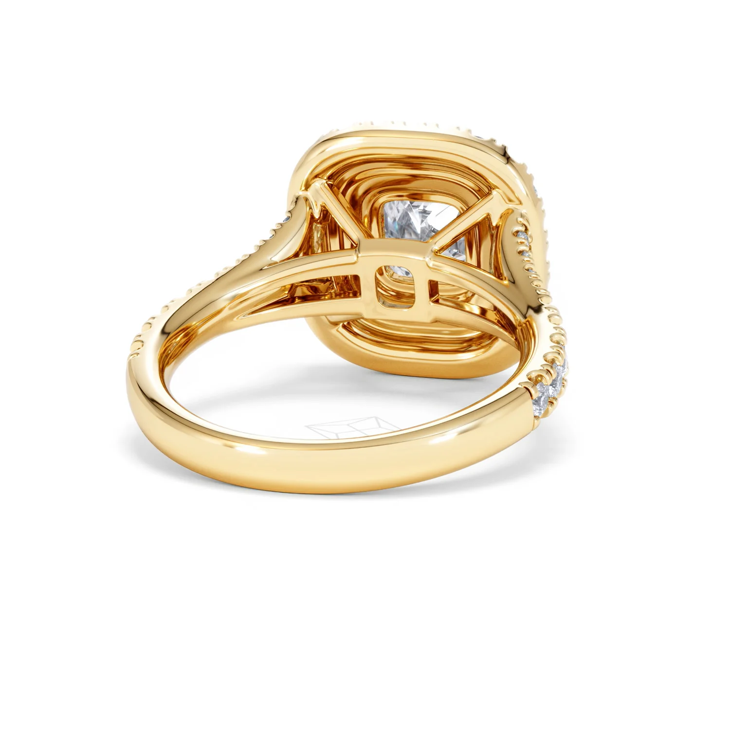 Anastasia Lab Diamond Halo Engagement Ring in 18K Gold 2.15ct F/VS1 - Image 44