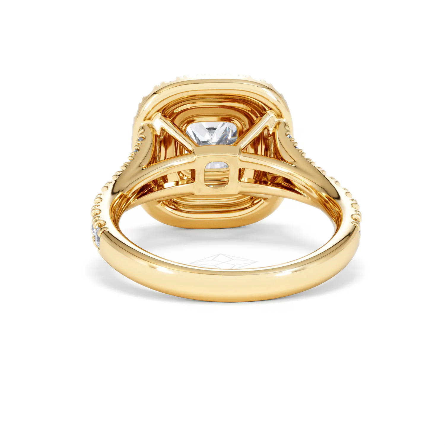 Anastasia Lab Diamond Halo Engagement Ring in 18K Gold 2.15ct F/VS1 - Image 49