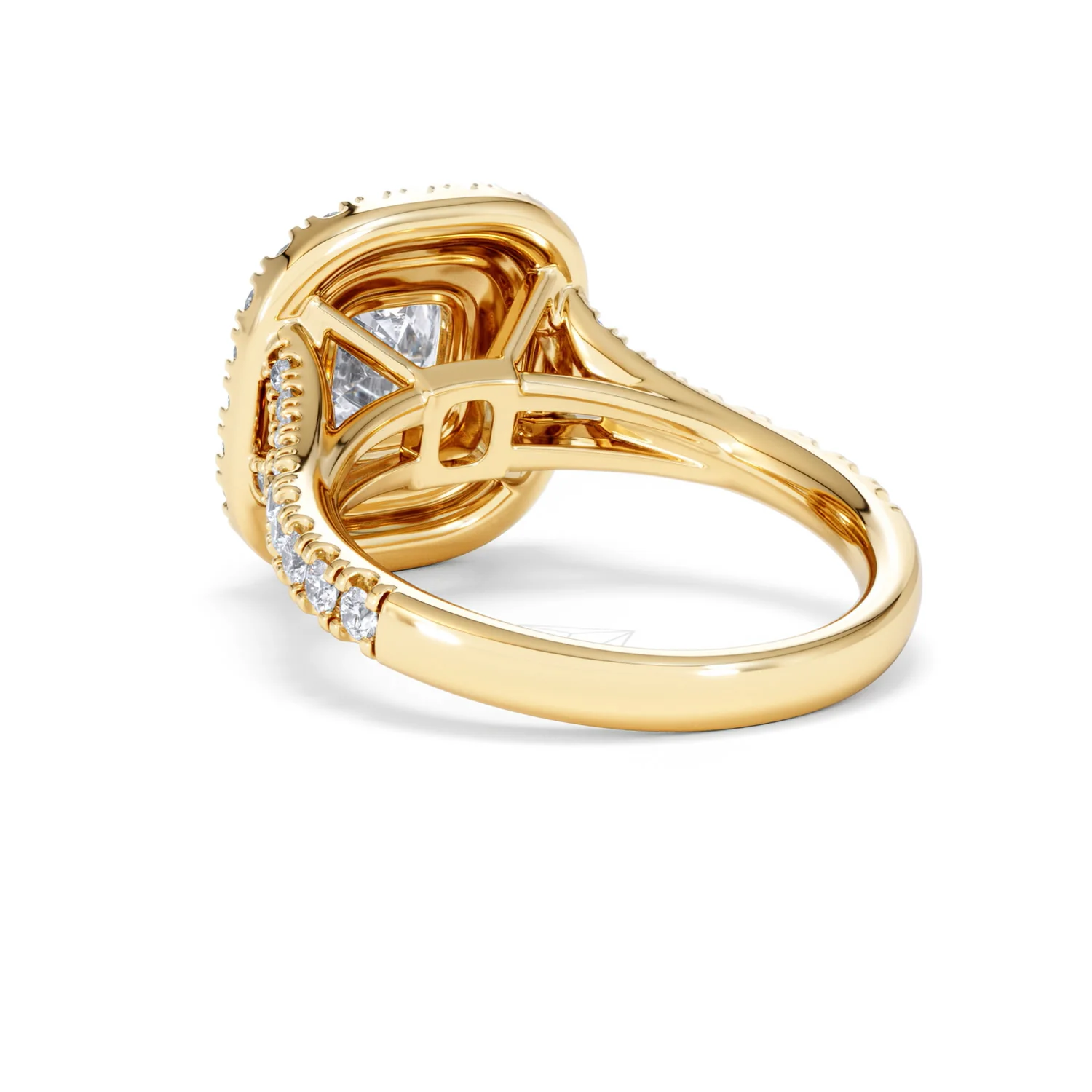 Anastasia Lab Diamond Halo Engagement Ring in 18K Gold 2.15ct F/VS1 - Image 55