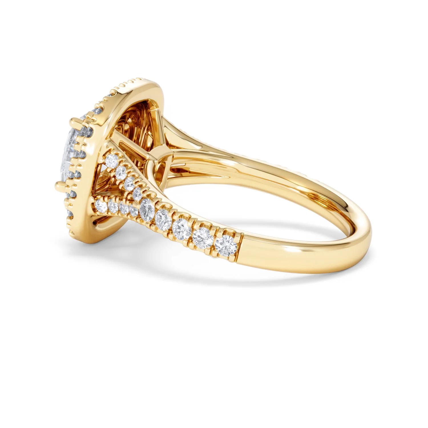 Anastasia Lab Diamond Halo Engagement Ring in 18K Gold 2.15ct F/VS1 - Image 63