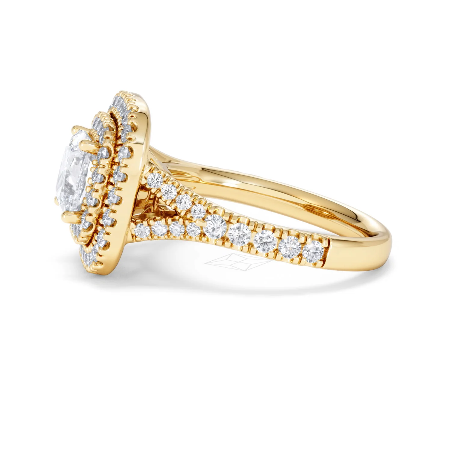 Anastasia Lab Diamond Halo Engagement Ring in 18K Gold 2.15ct F/VS1 - Image 70