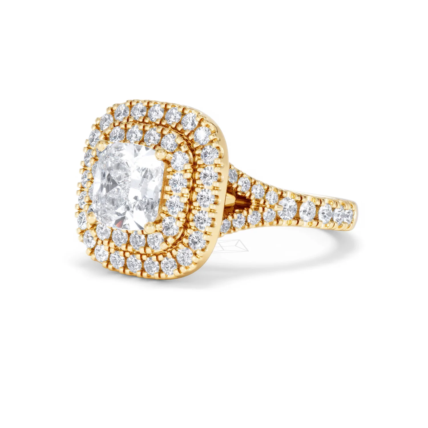 Anastasia Lab Diamond Halo Engagement Ring in 18K Gold 2.15ct F/VS1 - Image 80