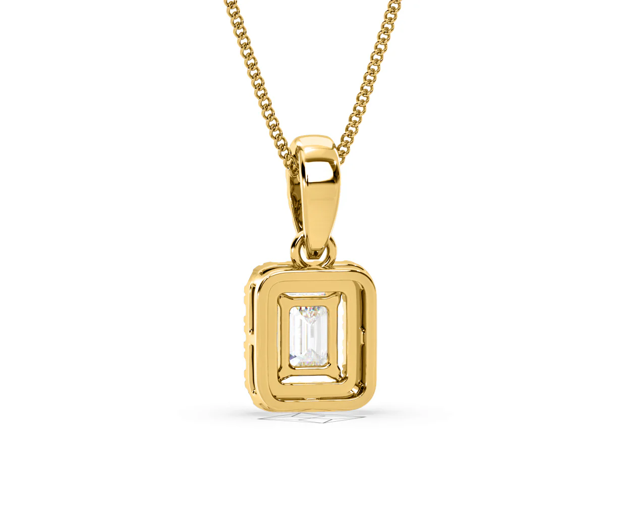 Annabelle Lab Diamond 0.70ct Pendant Necklace in 18K Yellow Gold F/VS1 - Image 45