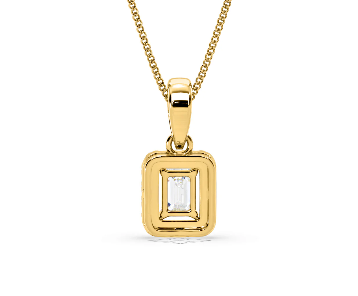 Annabelle Lab Diamond 0.70ct Pendant Necklace in 18K Yellow Gold F/VS1 - Image 47