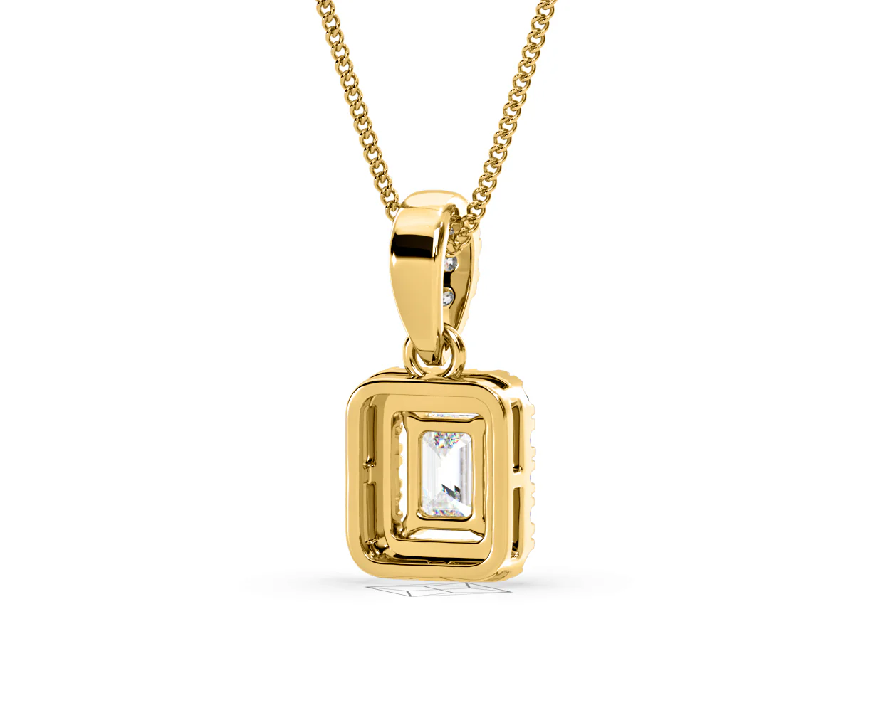 Annabelle Lab Diamond 0.70ct Pendant Necklace in 18K Yellow Gold F/VS1 - Image 52