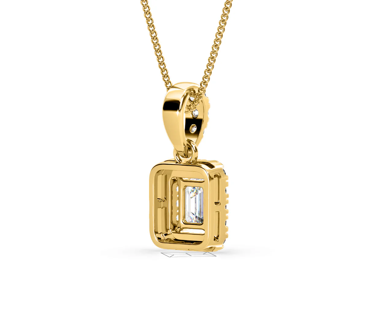 Annabelle Lab Diamond 0.70ct Pendant Necklace in 18K Yellow Gold F/VS1 - Image 55