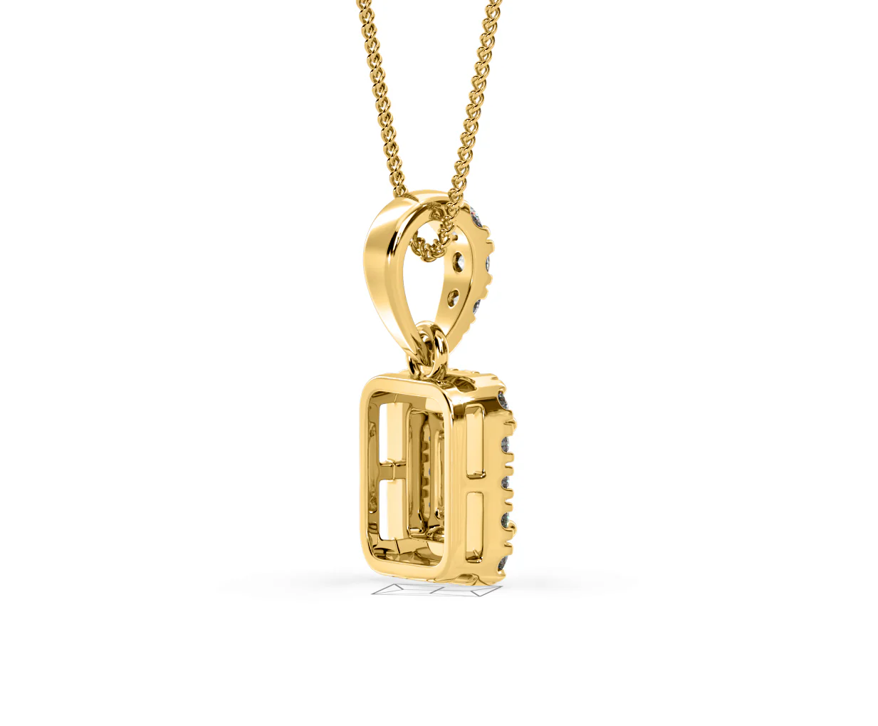 Annabelle Lab Diamond 0.70ct Pendant Necklace in 18K Yellow Gold F/VS1 - Image 60
