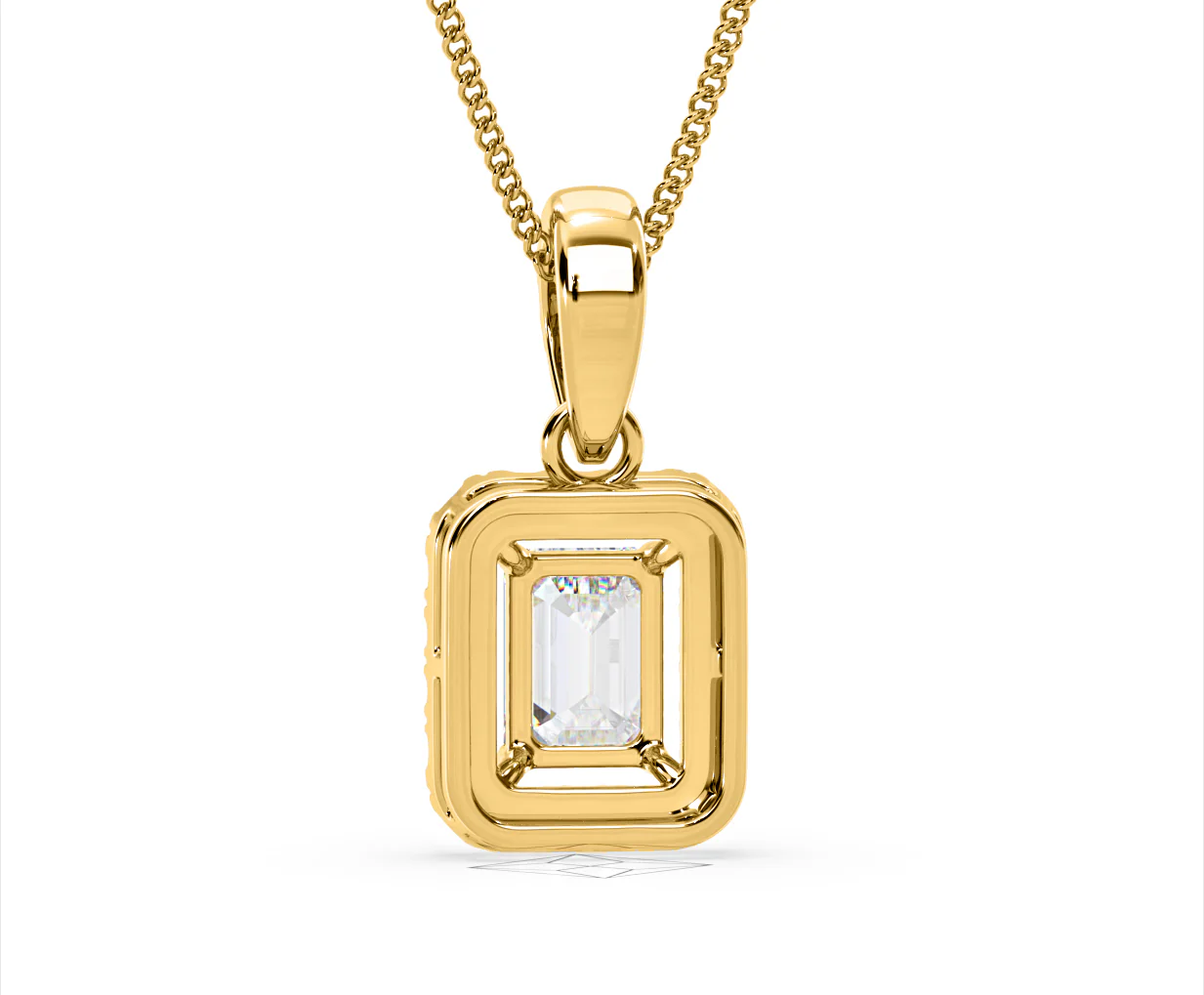 Annabelle Lab Diamond 1.38ct Pendant Necklace in 18K Yellow Gold F/VS1 - Image 46