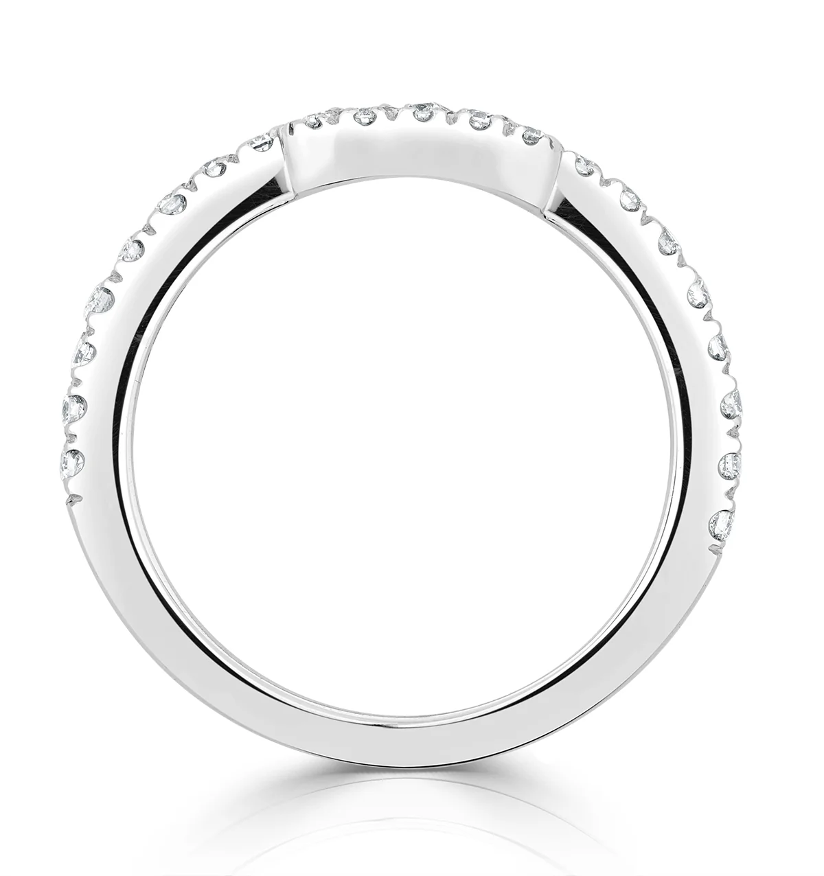 Annabelle Matching Wedding Band 0.30ct G/Si Diamond in Platinum - Image 2
