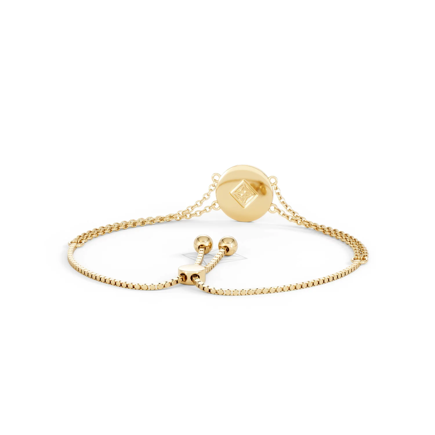 Astrology Aries 0.07ct Lab Grown Diamond Adjustable Medallion Bracelet 18K Gold Vermeil - Image 46