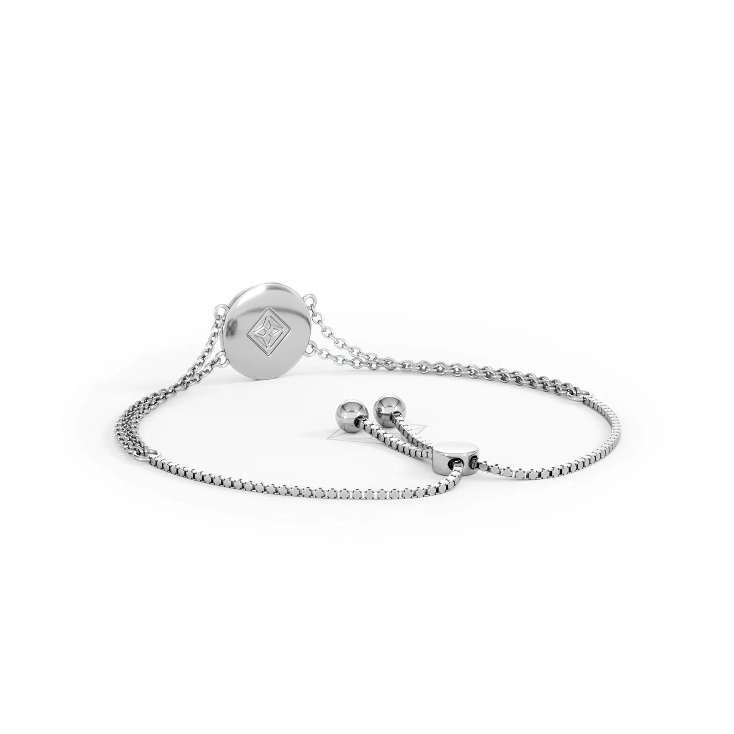 Astrology Aries 0.07ct Lab Grown Diamond Adjustable Medallion Bracelet Sterling Silver - Image 55