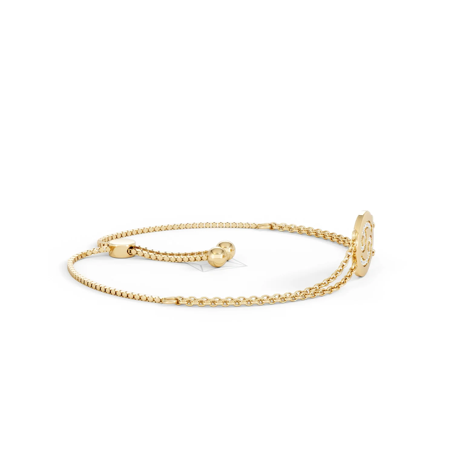 Astrology Cancer 0.07ct Lab Grown Diamond Adjustable Medallion Bracelet 18K Gold Vermeil - Image 25