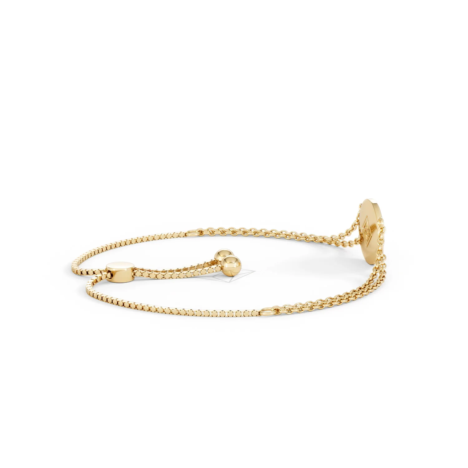 Astrology Cancer 0.07ct Lab Grown Diamond Adjustable Medallion Bracelet 18K Gold Vermeil - Image 32