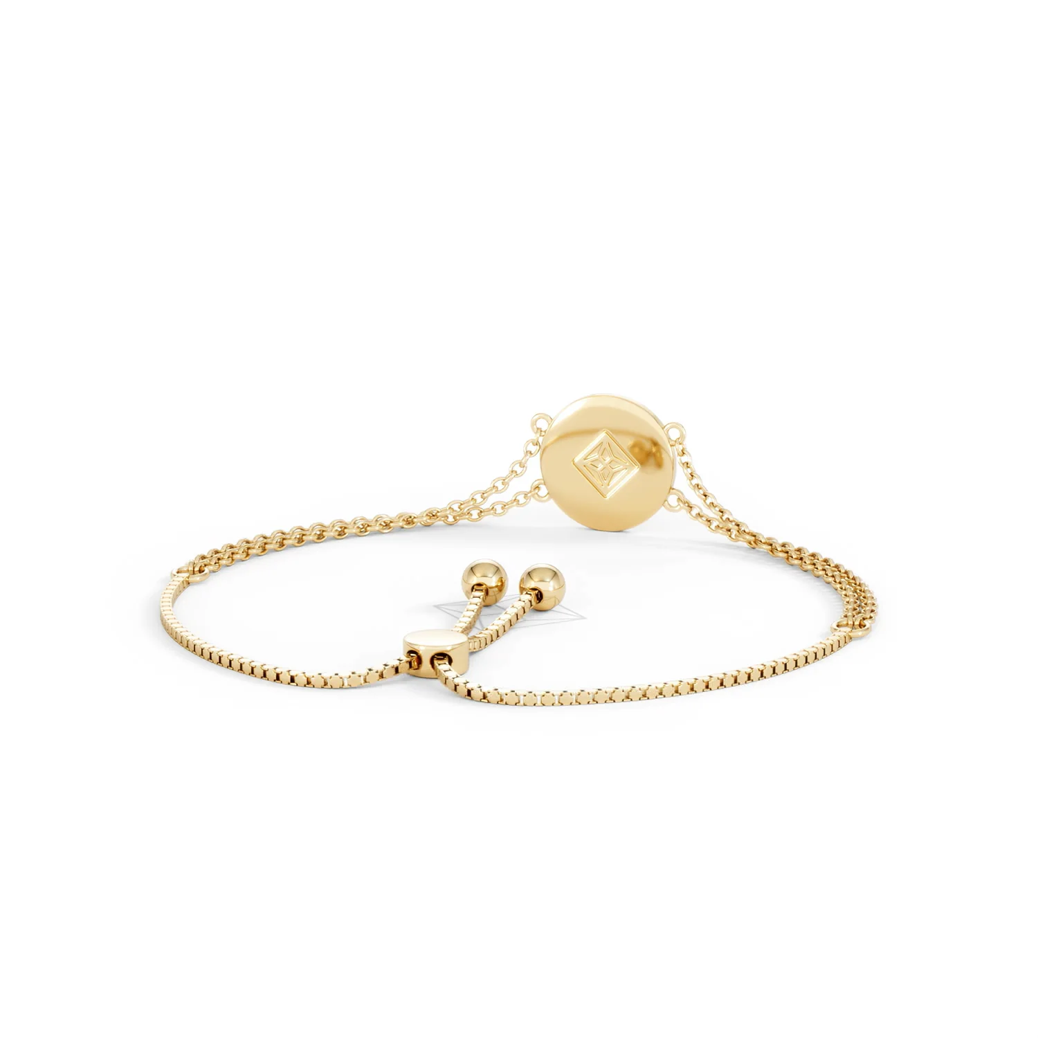 Astrology Cancer 0.07ct Lab Grown Diamond Adjustable Medallion Bracelet 18K Gold Vermeil - Image 45