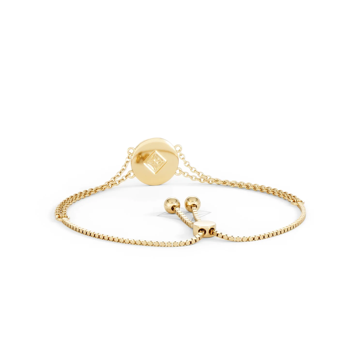 Astrology Cancer 0.07ct Lab Grown Diamond Adjustable Medallion Bracelet 18K Gold Vermeil - Image 52