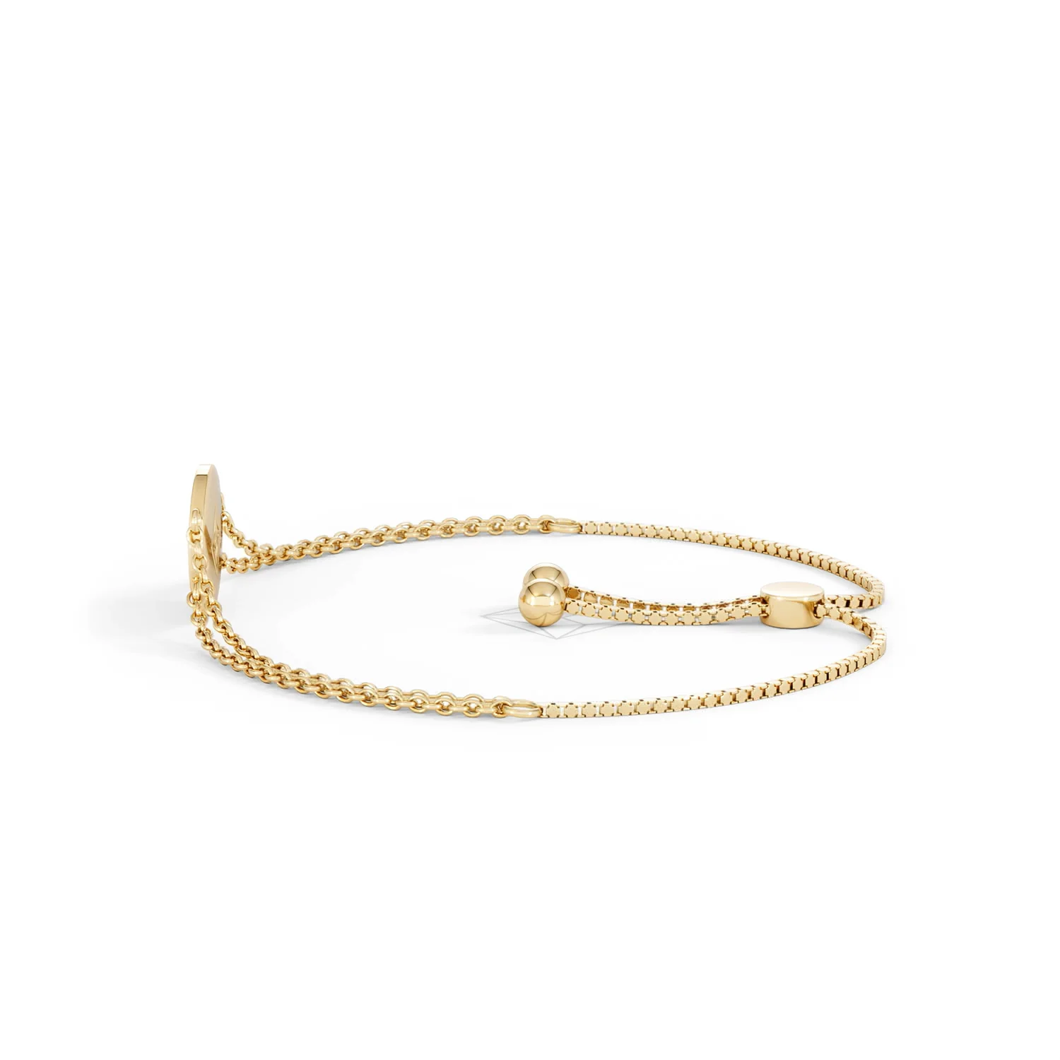 Astrology Cancer 0.07ct Lab Grown Diamond Adjustable Medallion Bracelet 18K Gold Vermeil - Image 68