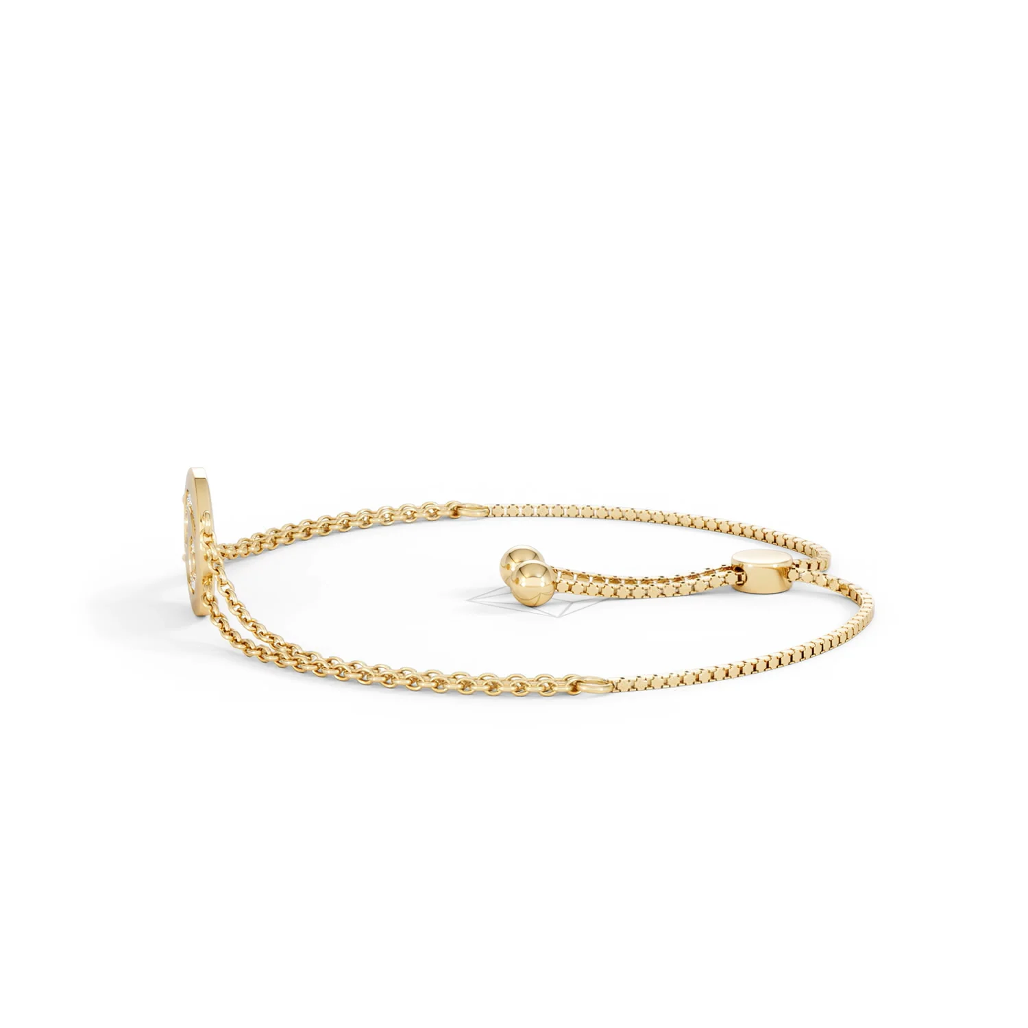 Astrology Cancer 0.07ct Lab Grown Diamond Adjustable Medallion Bracelet 18K Gold Vermeil - Image 71