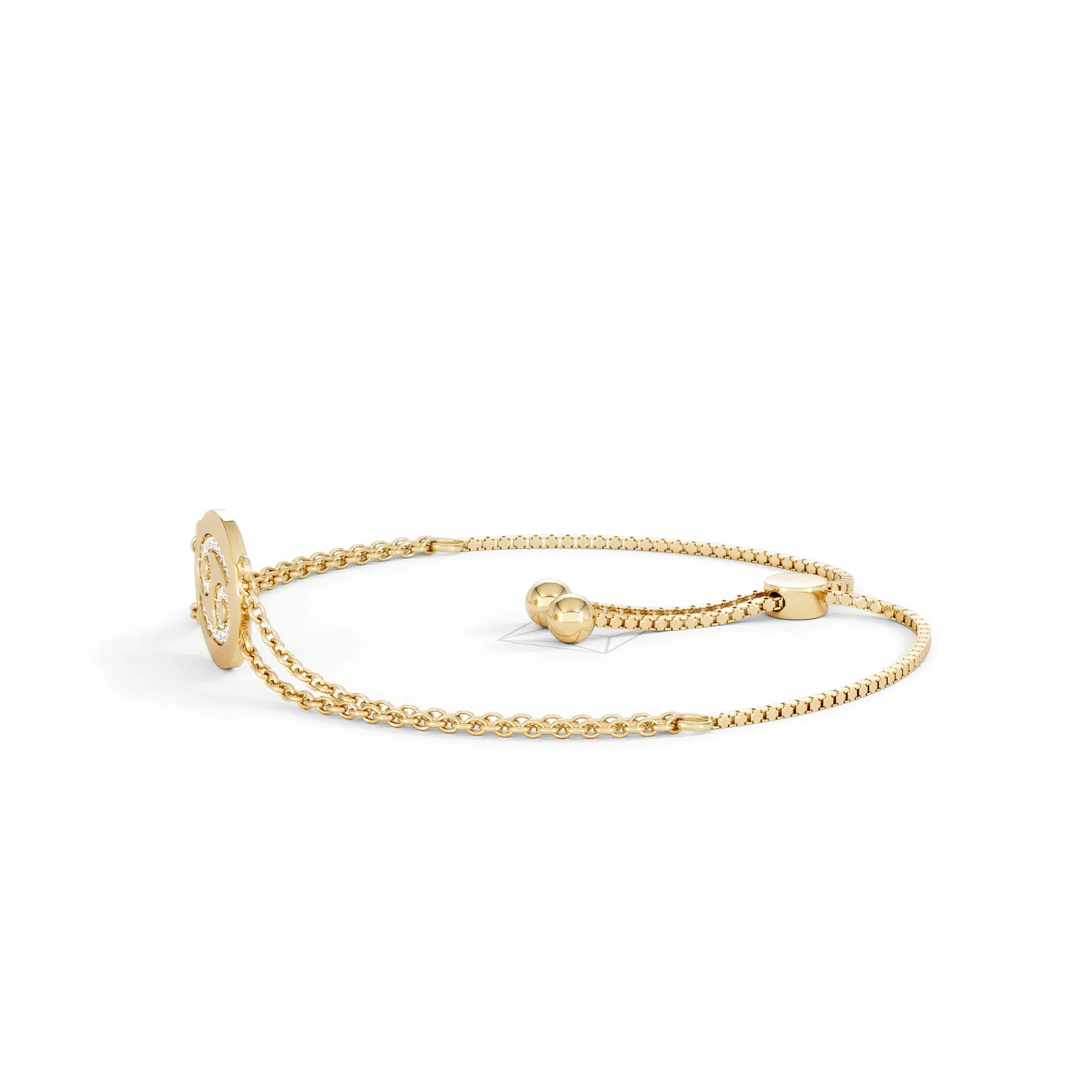 Astrology Cancer 0.07ct Lab Grown Diamond Adjustable Medallion Bracelet 18K Gold Vermeil - Image 73