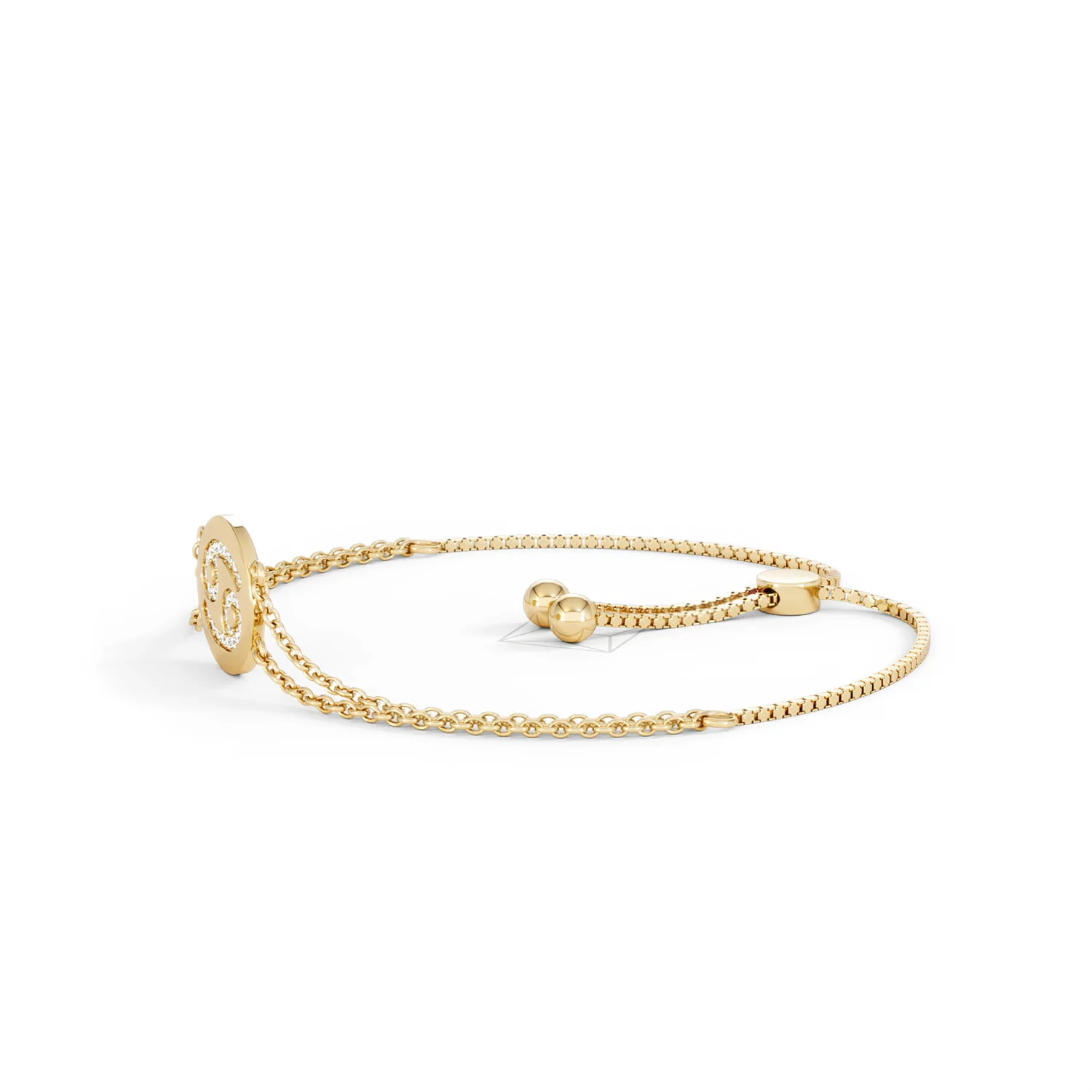 Astrology Cancer 0.07ct Lab Grown Diamond Adjustable Medallion Bracelet 18K Gold Vermeil - Image 74