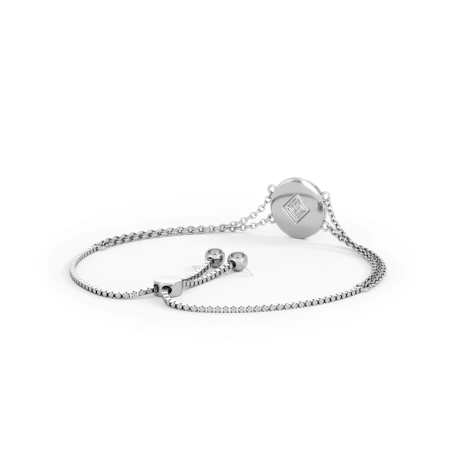 Astrology Cancer 0.07ct Lab Grown Diamond Adjustable Medallion Bracelet Sterling Silver - Image 42