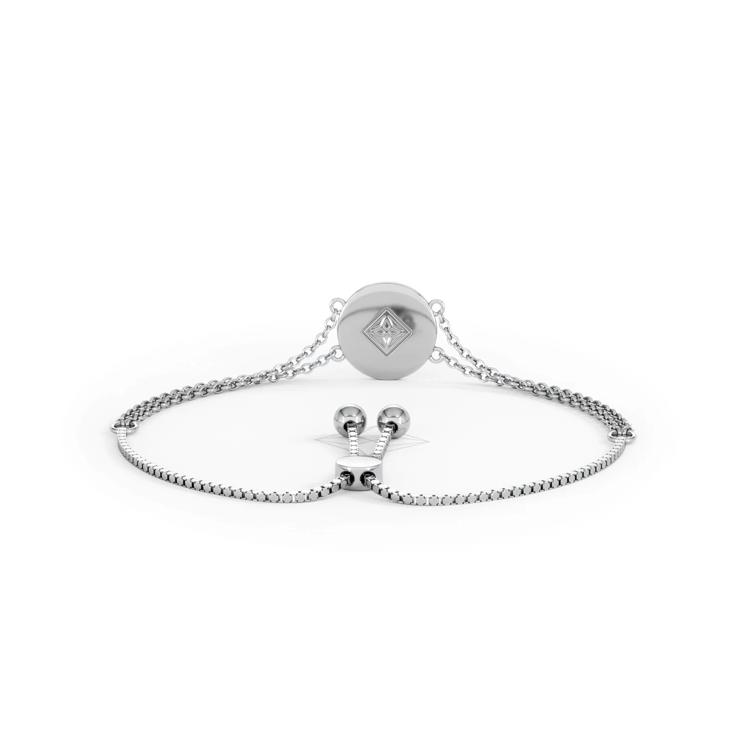 Astrology Cancer 0.07ct Lab Grown Diamond Adjustable Medallion Bracelet Sterling Silver - Image 48