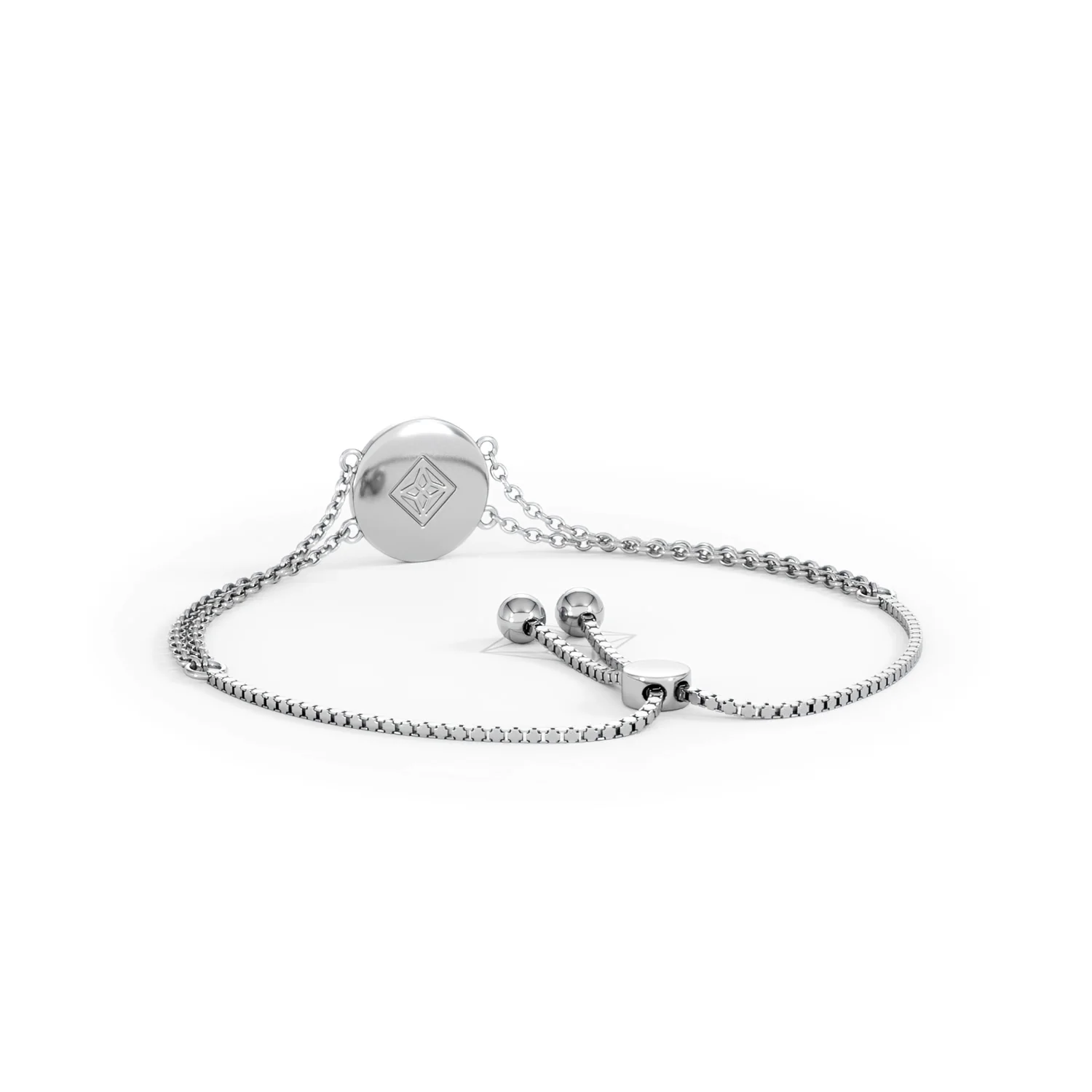 Astrology Cancer 0.07ct Lab Grown Diamond Adjustable Medallion Bracelet Sterling Silver - Image 54
